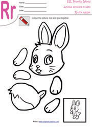 Rr-rabbit-craft-worksheet